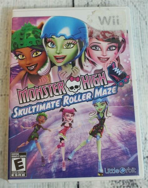 Monster High Skultimate Roller Maze Nintendo Wii For Sale