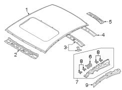 Mazda Mx Miata Roof Panel Hatchback W Sunroof W Bcyp