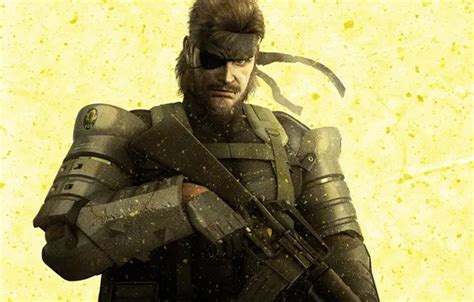 Wallpaper Wallpaper Fox Metal Gear Solid Konami Naked Snake Peace Walker For Mobile And