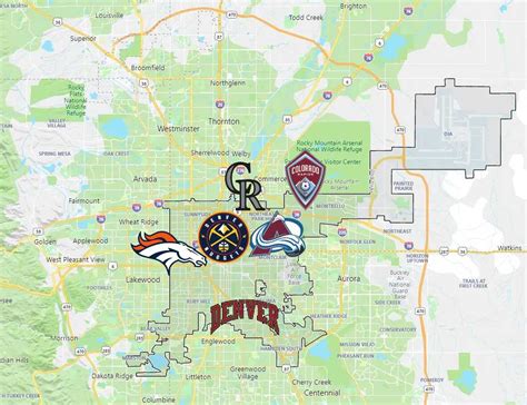 Sports Teams In Denver Sport League Maps