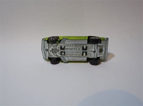 Vintage Rare Hot Wheels Redline Custom Camaro Green Interior Hk Antifreeze Etsy