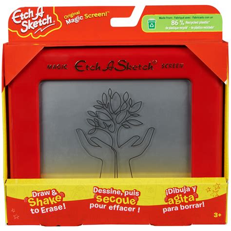 Etch A Sketch, Classic, Sustainable Version Drawing Toy - Walmart.com