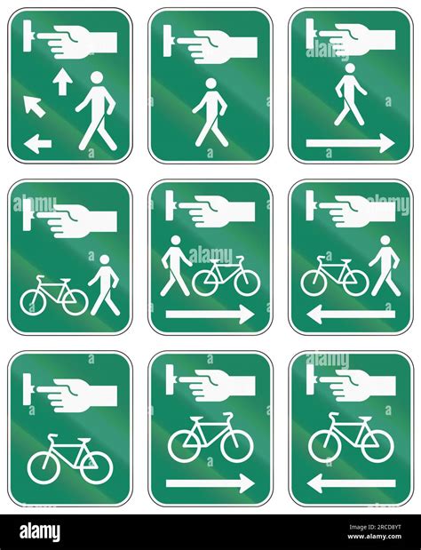 How To Use The Crosswalk Signal In Canada Stock Photo Alamy