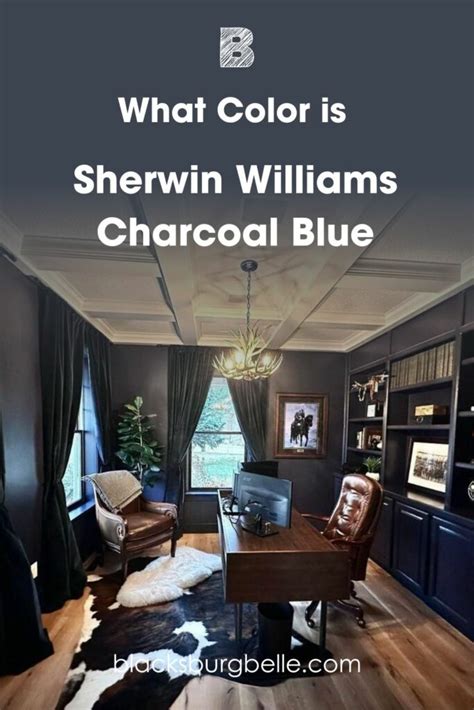 Sherwin Williams Charcoal Blue SW 2739: Color Review