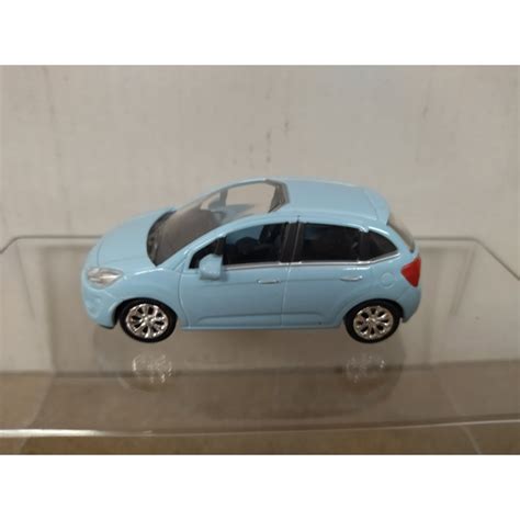 CITROEN C3 2009 BLUE Apx 1 64 NOREV 3 INCHES 7 5cm BCN STOCK CARS