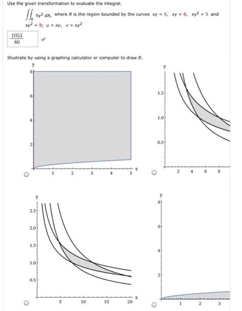 Solved Use The Given Transformation To Evaluate The Chegg