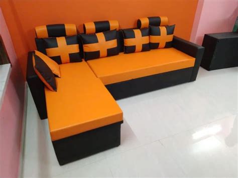 Seater Fabric Corner Sofa Set At Rs Set In Barasat Id