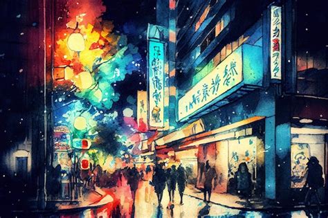 Premium Photo Neon Lights