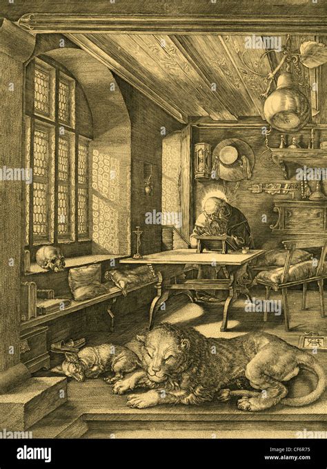 Durer St Jerome Study Hi Res Stock Photography And Images Alamy