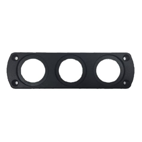 Triple Frame For Round Recessed Sockets Andorra Campers Online Shop