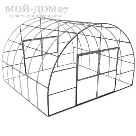 Каркас теплицы 4,2х4 Фермерская купить по низкой цене в Хабаровске | 33 ...