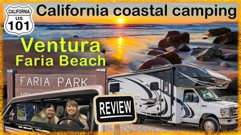 Awesome Beach RV Camping Faria Beach Ventura Ca YouTube