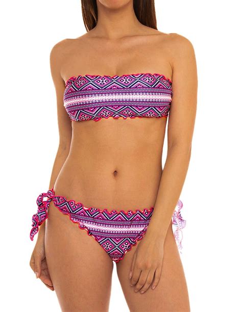 Bikini Fascia Frou Frou Con Slip O Brasiliana Fiocchi Ipanema