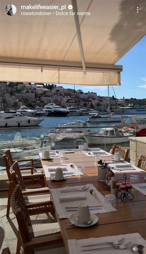 Kasia Tusk Relacjonuje Wakacje W Chorwacji I Ods Ania Szczup Sylwetk W Czarnym Bikini Fani