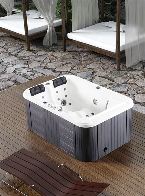 Person Hot Tub Spa Bath Indoor Outdoor Hydrotherapy Jets Lounger V New Ebay