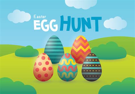 Easter Egg Hunt Vector Art, Icons, and Graphics for Free Download