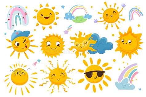 Sunshine Smiley Faces Stock Illustrations 45 Sunshine Smiley Faces