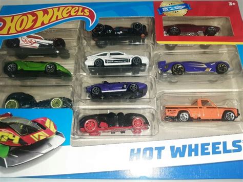 ZESTAW SAMOCHODÓW HOT WHEELS MATTEL KOMPLET oficjalne archiwum Allegro
