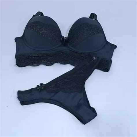 Conjunto De Lingerie Poliamida Fio Duplo Duplo Superagui Parcelamento Sem Juros
