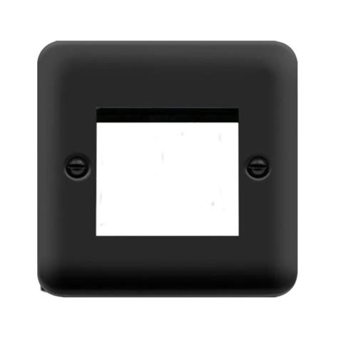 Click Deco Plus Matt Black Gang Aperture Unfurnished New Media