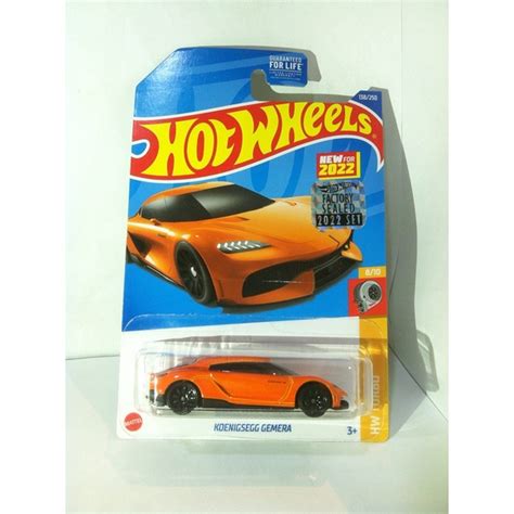 Jual Hot Wheels 2022 HW Turbo Mini Collection 8 Koenigsegg Gemera Orange FS AKTA By MATTEL