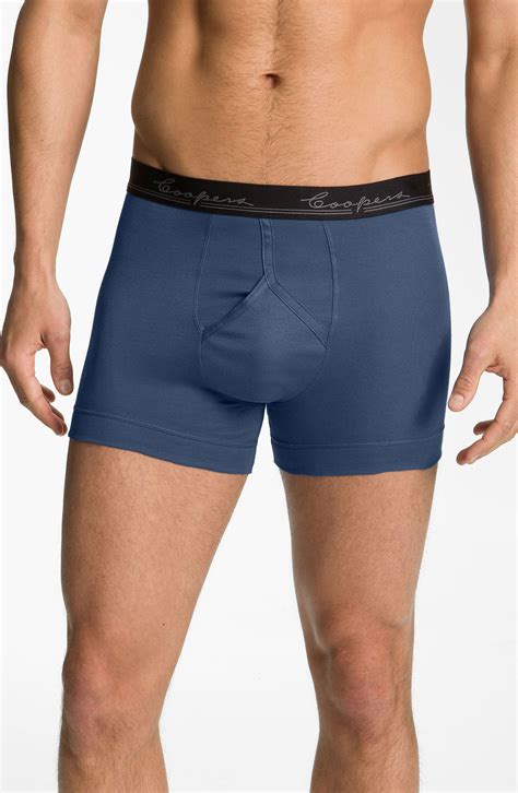 Coopers By Jockey Outlast Boxer Briefs In Blue For Men Blue Blue Stone Deep Green Lyst