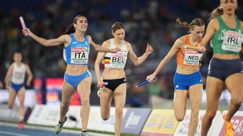 Roma Inizio Esplosivo Per Gli Azzurri Agli Europei Di Atletica