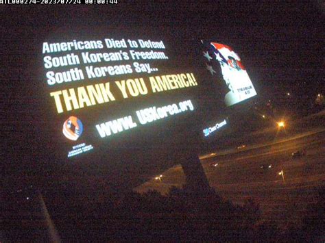 Billboards Campaign Thanking U S Korean War Veterans Sacrifices