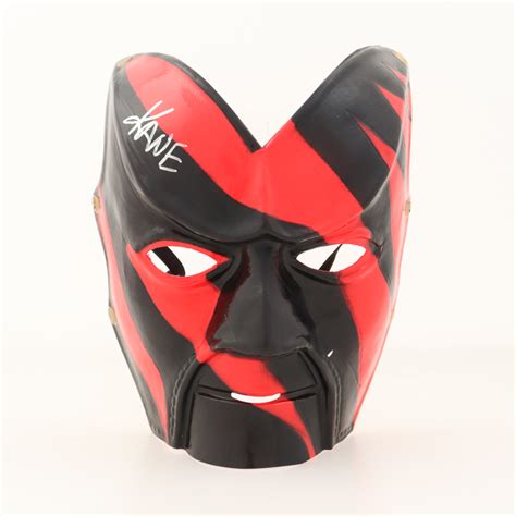 Kane Signed WWE Mask (MAB) | Pristine Auction