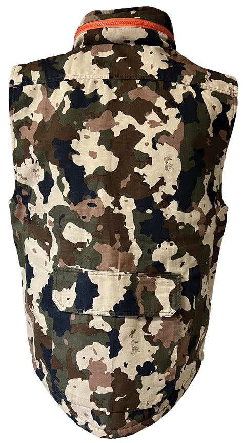 Camo Sleeveless Jacket Swaco Group