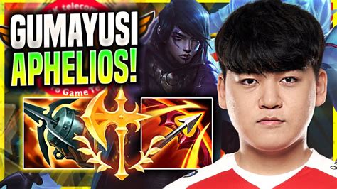 Gumayusi Is Ready For Aphelios T Gumayusi Plays Aphelios Adc Vs