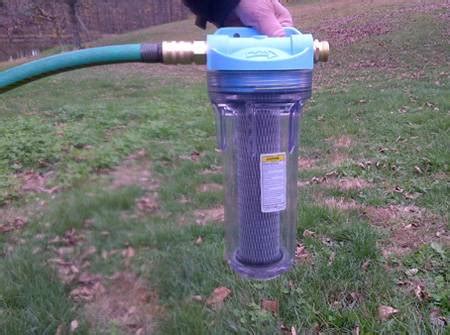 Фильтры для воды из скважины для очистки от извести и песка