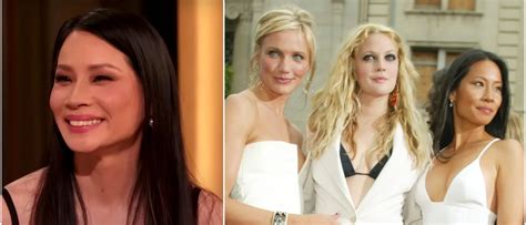 Lucy Liu Reveals She Took Nude Pics Of Charlies Angels Co Star Drew Barrymore In Dressing
