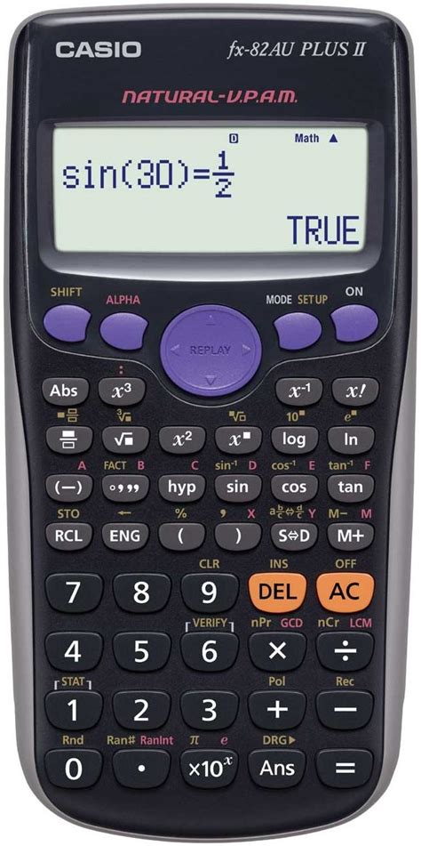 Casio Fx 82au Plus Ii Calculatrice Scientifique Casio Fx82au Plus Ii