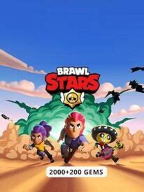 Buy Brawl Stars 2000 Gems + 200 Bonus Reidos Voucher | K4G.com