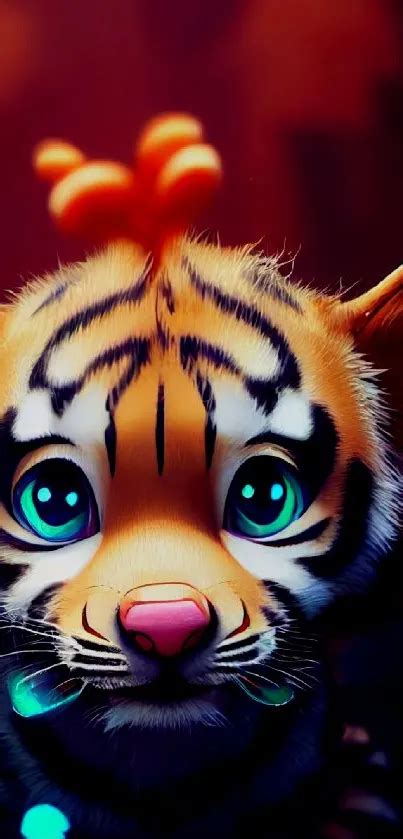 Cute Tiger Cub Wallpaper Free Download