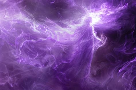 Premium Photo Alchemy Of Transformation The Violet Flame Of Saint