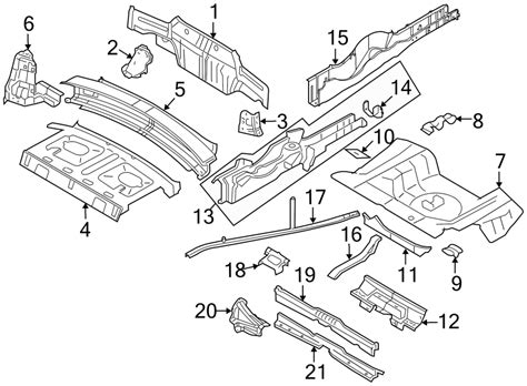 Ford Mustang Parts Diagram