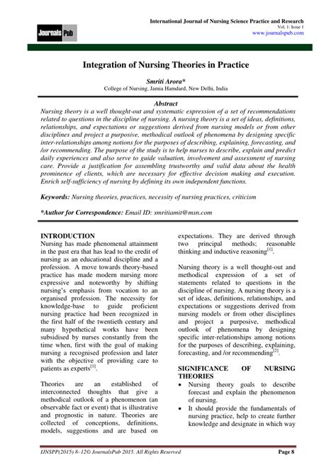 Nursing Papers On Change Theories How To Facilitate Change