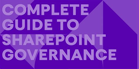 Effective Sharepoint Governance Guide