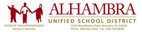 Mission About Us Alhambra Unified School District