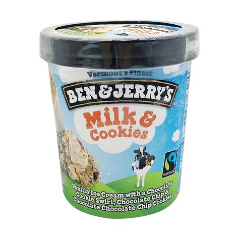 Ben Jerrys Milk Cookies Ice Cream Oz Wholefoods Market In