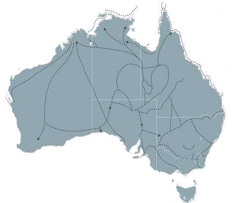 Ancient Aboriginal trade routes of Australia