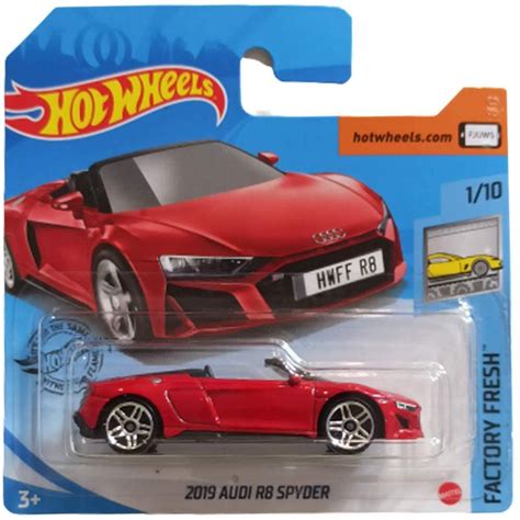 Hot Wheels Audi R Spyder Factory Fresh Short Card Hot Wheels Hot