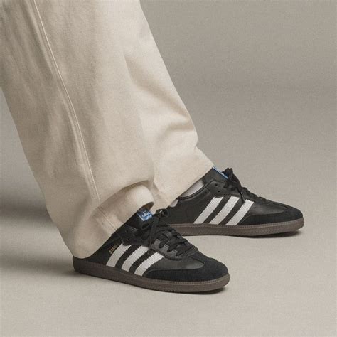 Adidas Samba OG Black White Gum | Adidas, Trending sneakers, Hype shoes