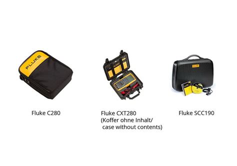 Fluke Bags/Cases for Instrument Storage and Transport