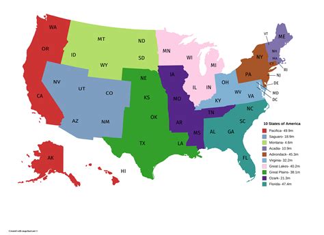states  america  states  state mapporn