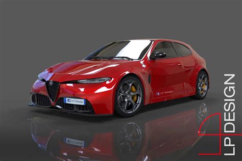 Alfa Romeo Giulietta QV La Concept Stradale Immaginata Da LP Design