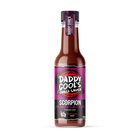 Daddy Cool s Scorpion Annihilation Trinidad Scorpion Chilli Sauce Dr Burnöriums Hot Sauce