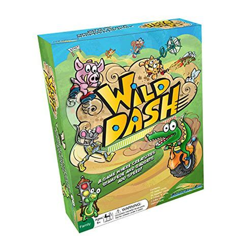 Juego de mesa familiar Wild Dash: practica el conteo y mejora las